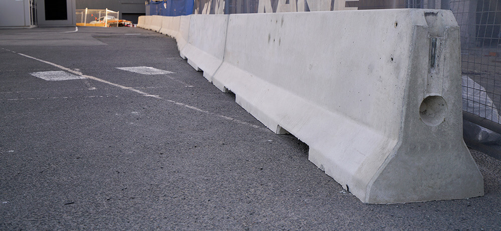 concrete barriers for hire